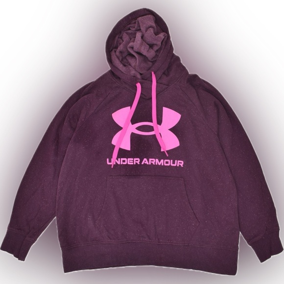 Under Armour Unisex Rival Fleece Logo Hoodie 3x - Picture 3 of 9